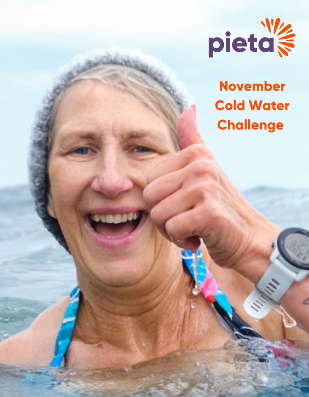November Cold Water Challenge Official Pieta Image